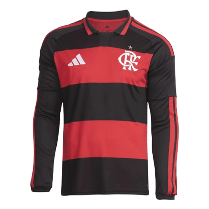 Manto Flamengo - Manga Longa Jogo 1 Adidas 2026