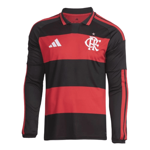 Manto Flamengo - Manga Longa Jogo 1 Adidas 2026