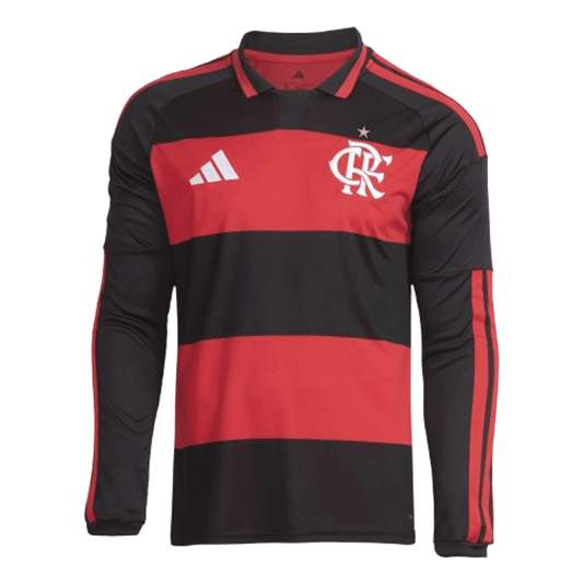Manto Flamengo - Manga Longa Jogo 1 Adidas 2026