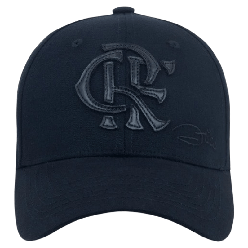 Boné Flamengo - Aba Curva CRF Zico Preto Super Cap