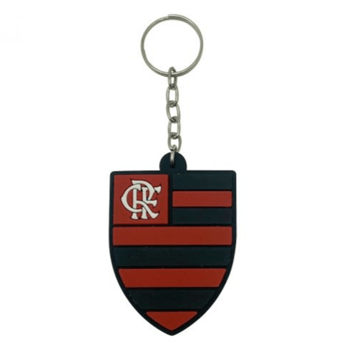 Chaveiro Flamengo -  Escudo Emborrachado
