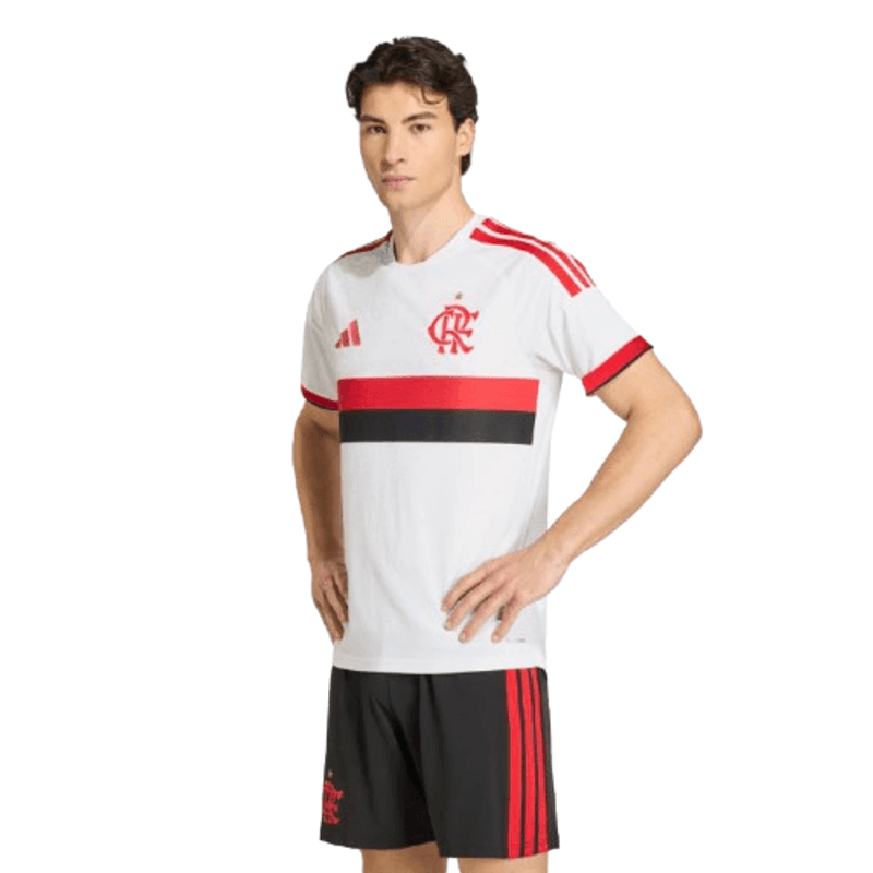 Manto Flamengo - Jogo 2 Branco Authentic Adidas 2026