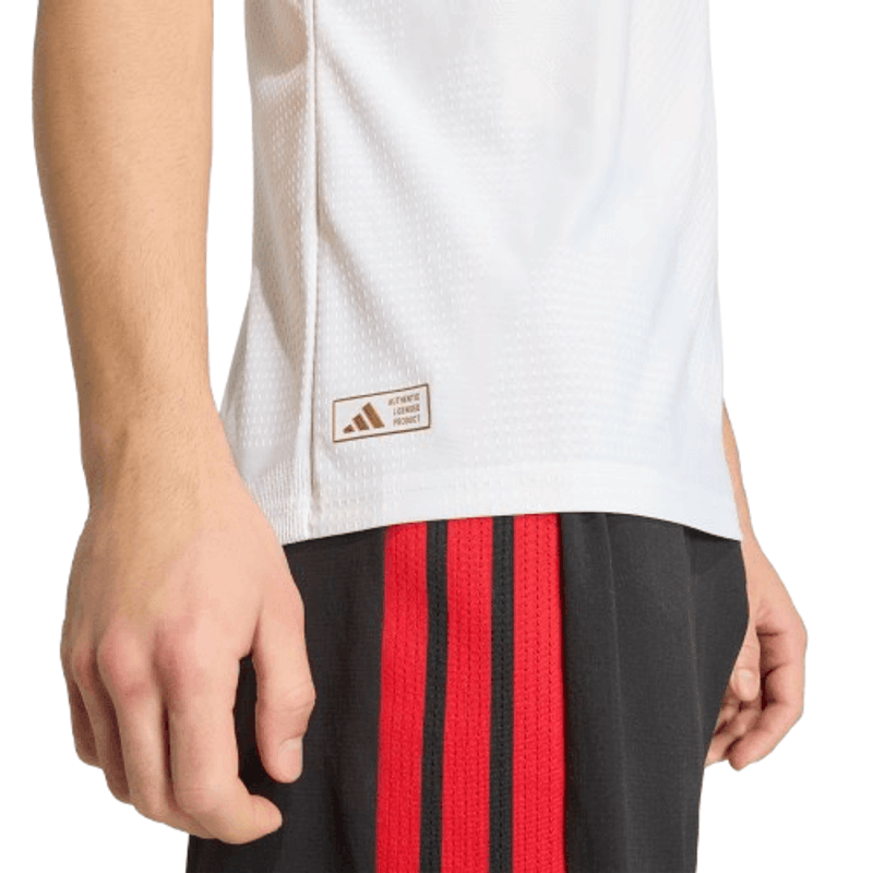 Manto Flamengo - Jogo 2 Branco Authentic Adidas 2026