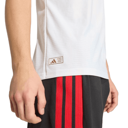 Manto Flamengo - Jogo 2 Branco Authentic Adidas 2026