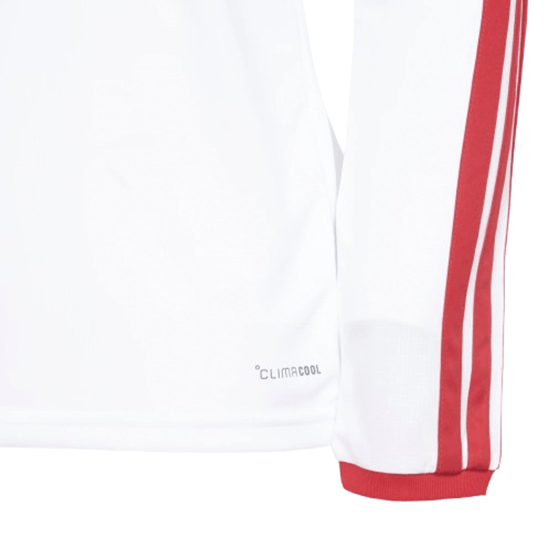 Manto Flamengo - Jogo 2 Branco Manga Longa Adidas 2026