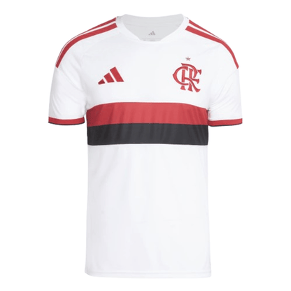 Manto Flamengo - Jogo 2 Branco Infantil Adidas 2026