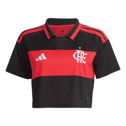 Cropped Flamengo - Feminina Jogo 1 Adidas 2026