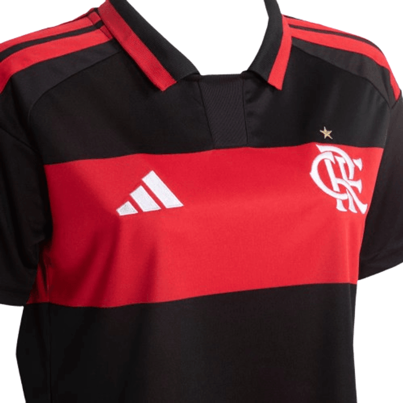 Cropped Flamengo - Feminina Jogo 1 Adidas 2026