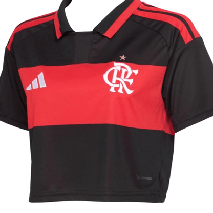 Cropped Flamengo - Feminina Jogo 1 Adidas 2026